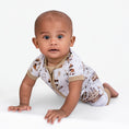Load image into Gallery viewer, Vintage Voyage Short Sleeve Romper - Jammie Session