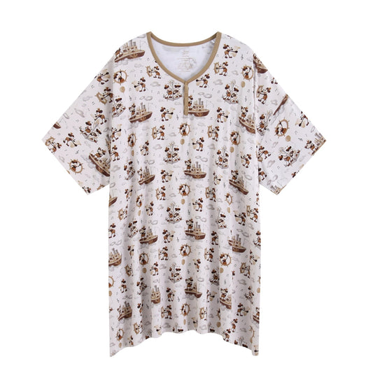 Vintage Voyage Women's Muumuu Lounge Tee (ONE SIZE FITS XS - XXL) - Jammie Session