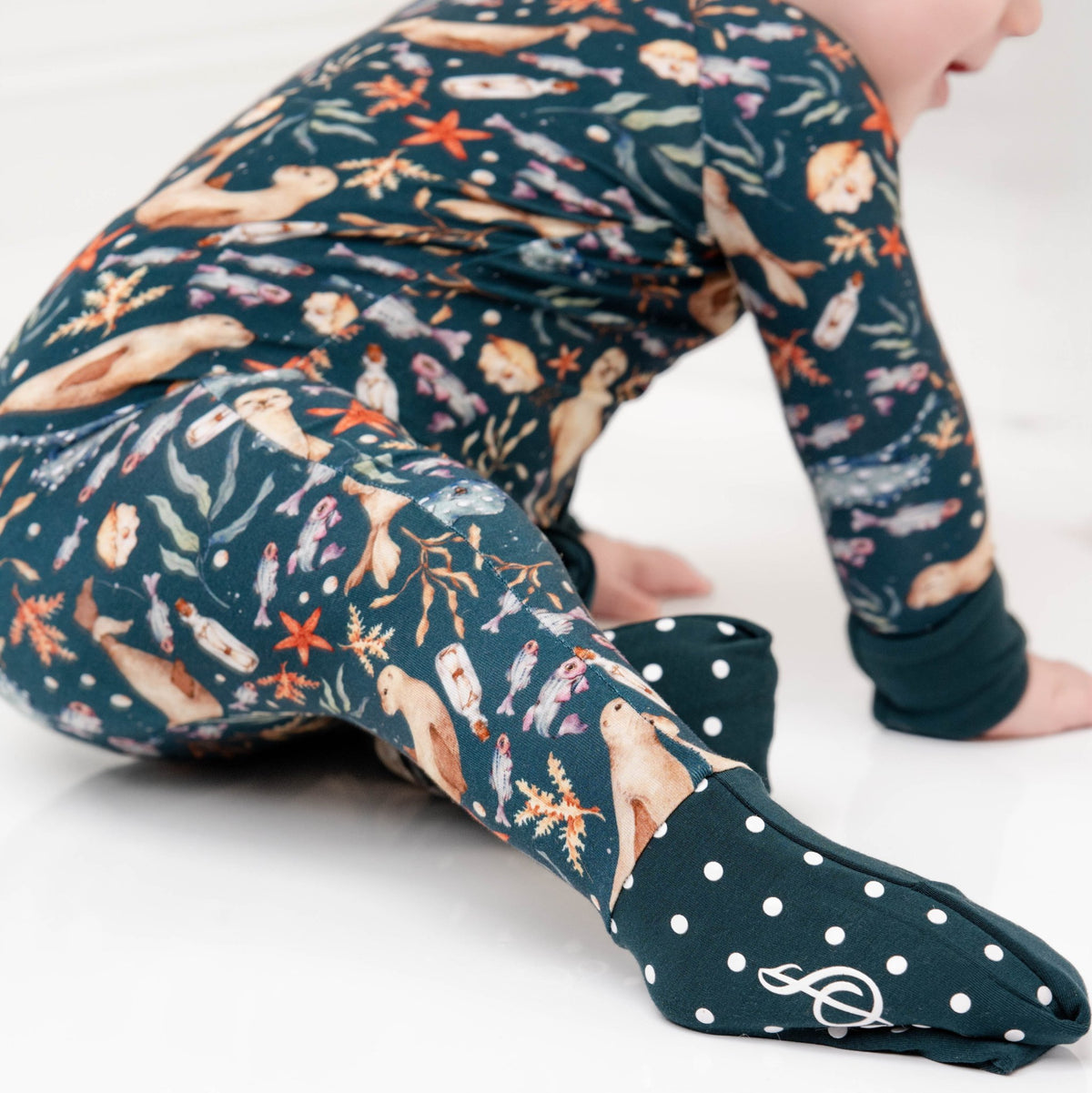 Waves & Whiskers Romper - Jammie Session