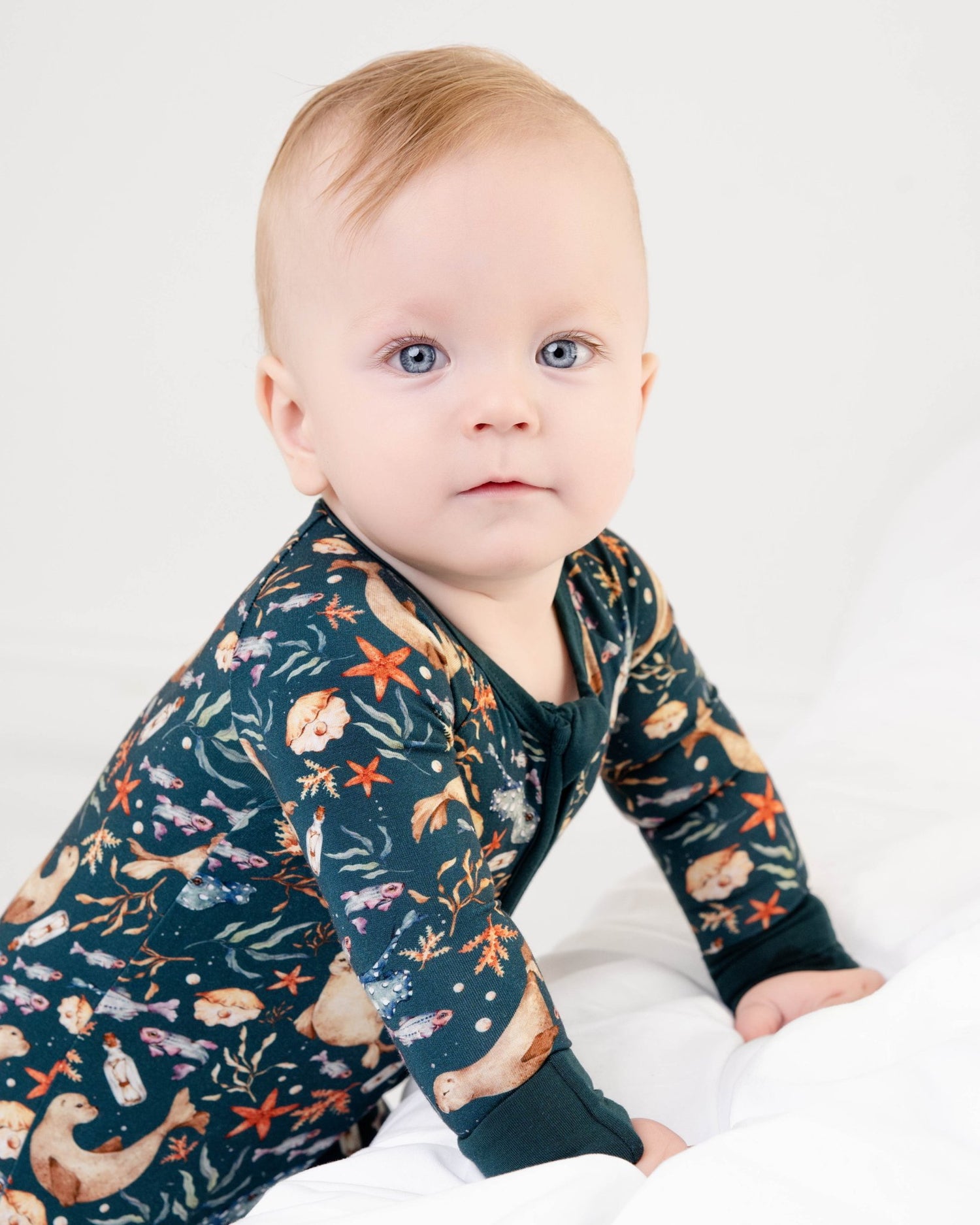 Waves & Whiskers Romper - Jammie Session