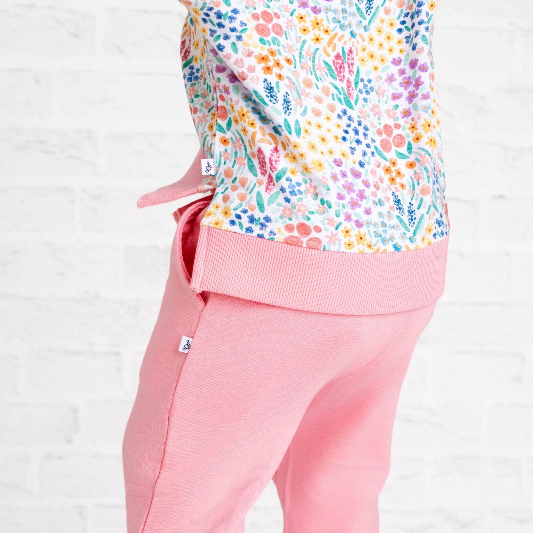 Whimsical Wildflower Kids Jogger Set - Jammie Session