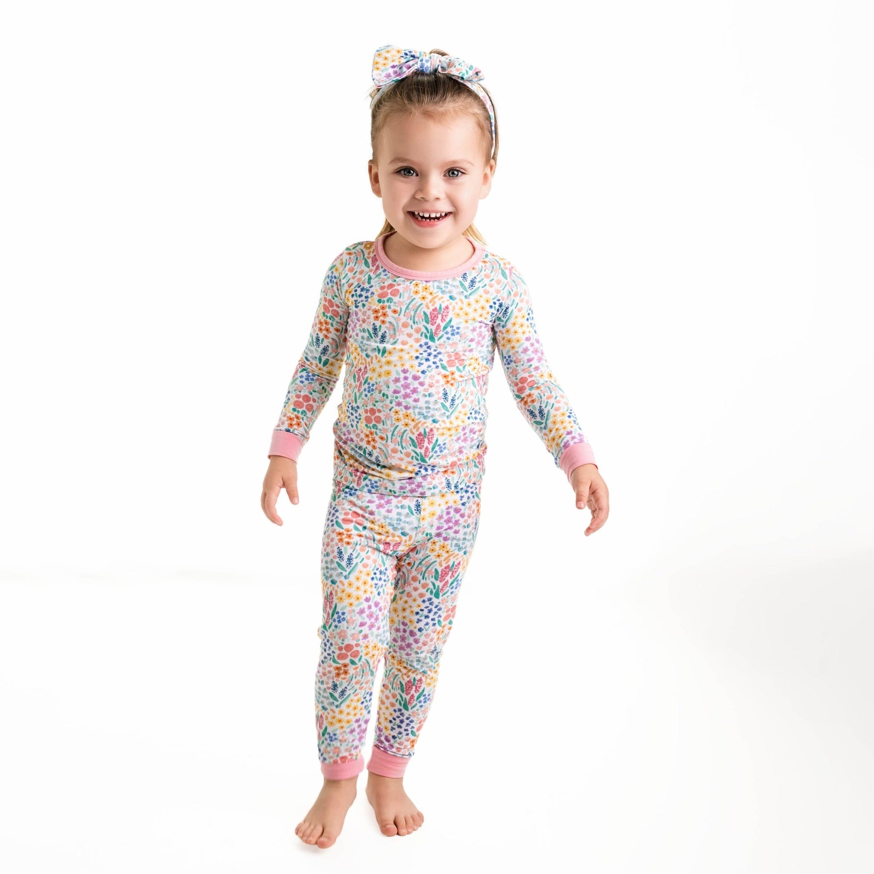 Whimsical Wildflower Long Sleeve PJ's - Jammie Session