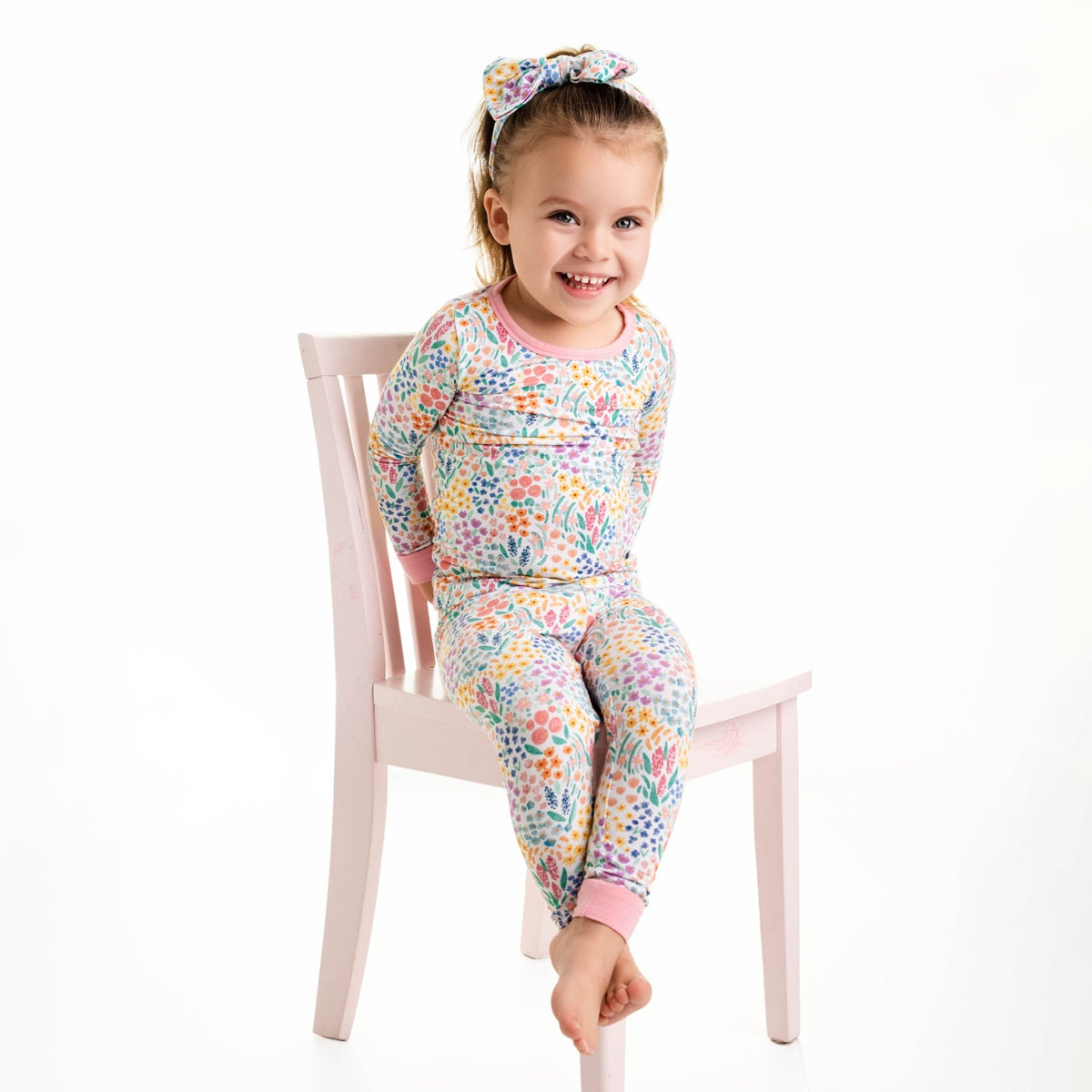 Whimsical Wildflower Long Sleeve PJ's - Jammie Session