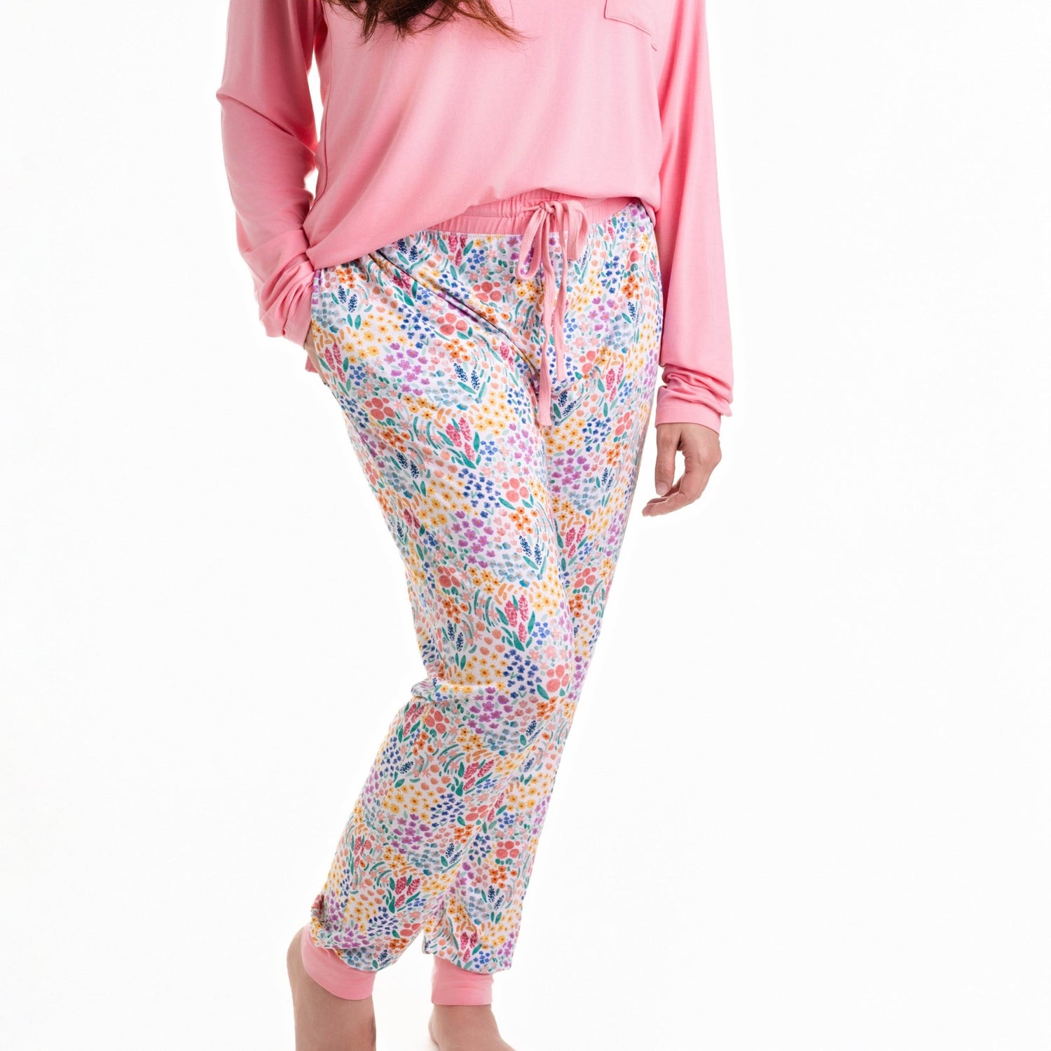 Whimsical Wildflower Women's Jogger Pants - Jammie Session