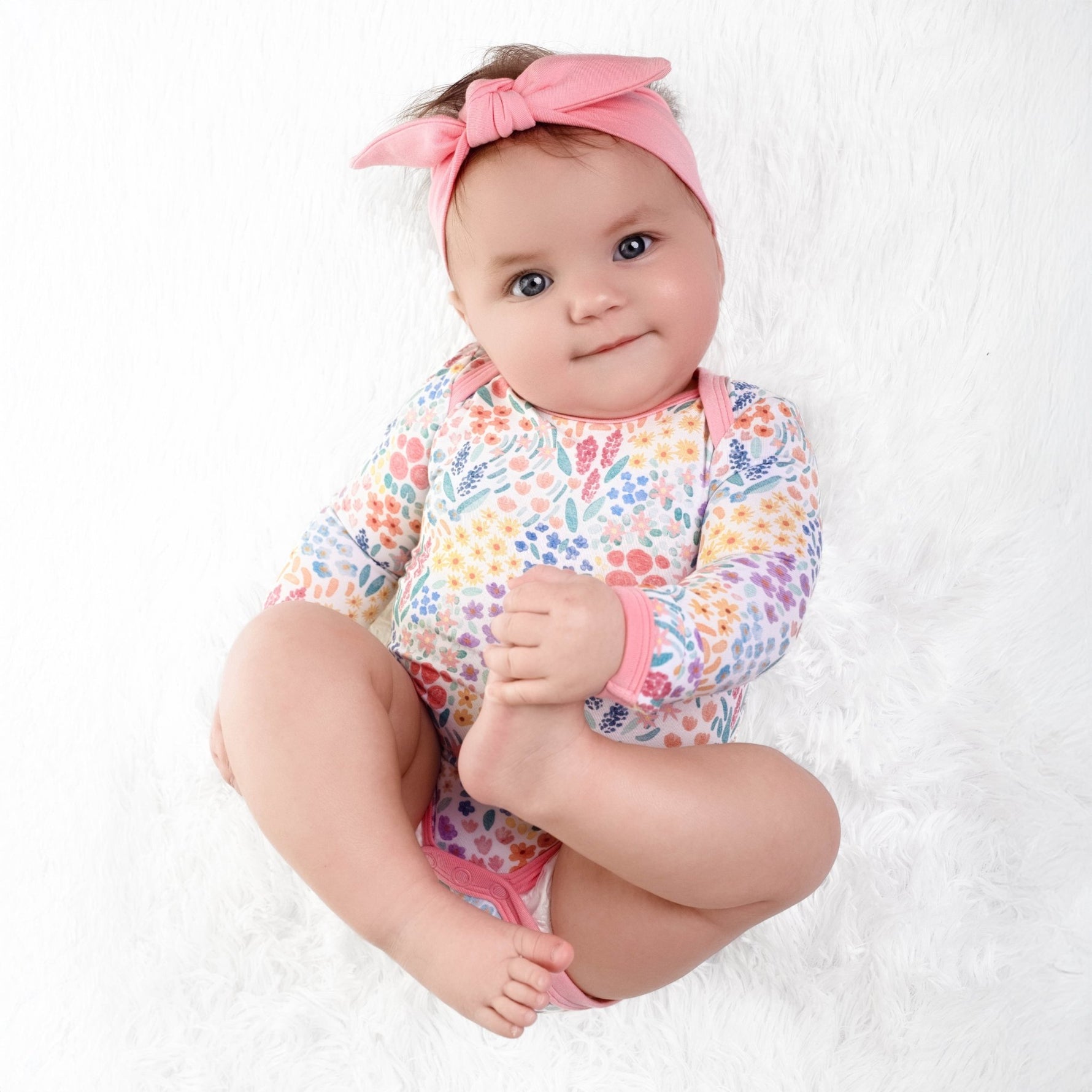 Whimsical Wildflowers Bodysuit - Jammie Session