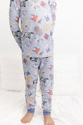Load image into Gallery viewer, Whiskers (Blue) Long Sleeve PJ's BDLJ - Jammie Session
