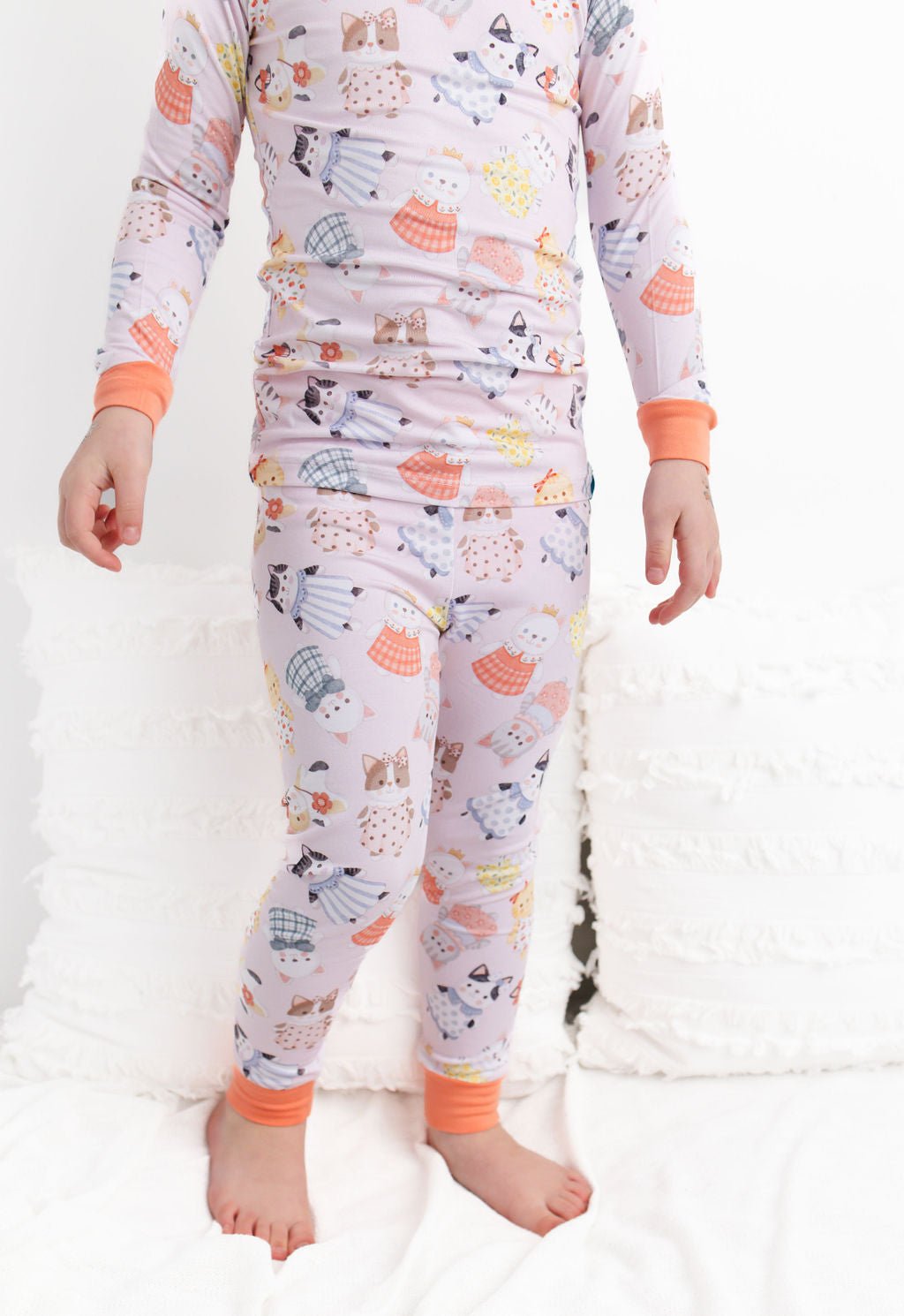 Whiskers (Pink) Long Sleeve PJ's BDLJ - Jammie Session