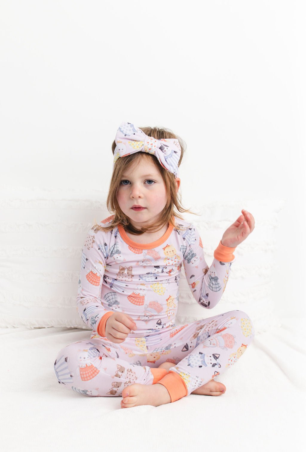 Whiskers (Pink) Long Sleeve PJ's BDLJ - Jammie Session