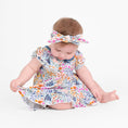 Load image into Gallery viewer, Whispering Wildflowers Bodysuit Twirl Dress - Jammie Session
