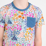 Whispering Wildflowers Kids' Short Sleeve T-shirt - Jammie Session