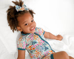 Whispering Wildflowers Short Sleeve Romper - Jammie Session