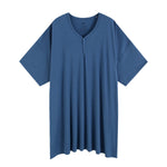 Whispering Wildflowers Solid Women's Muumuu Lounge Tee (One size Fits XS - XXL) - Jammie Session