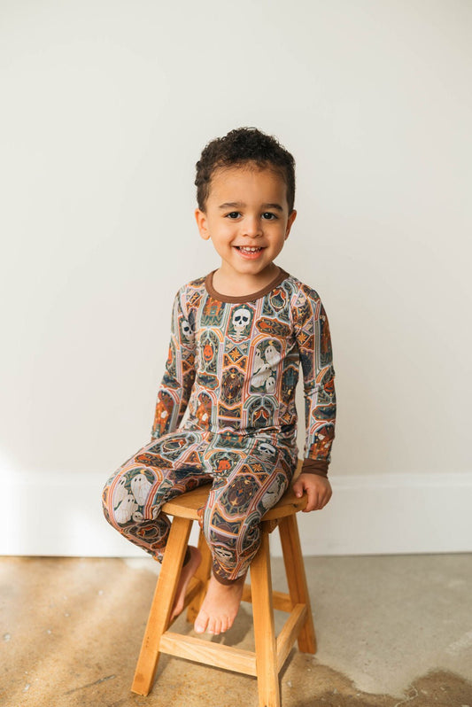 Wicked Panes Long Sleeve PJ's - Jammie Session