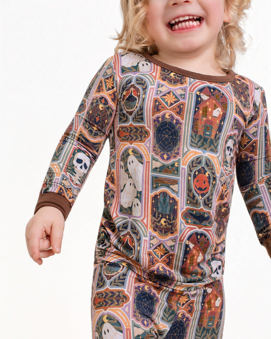 Wicked Panes Long Sleeve PJ's - Jammie Session