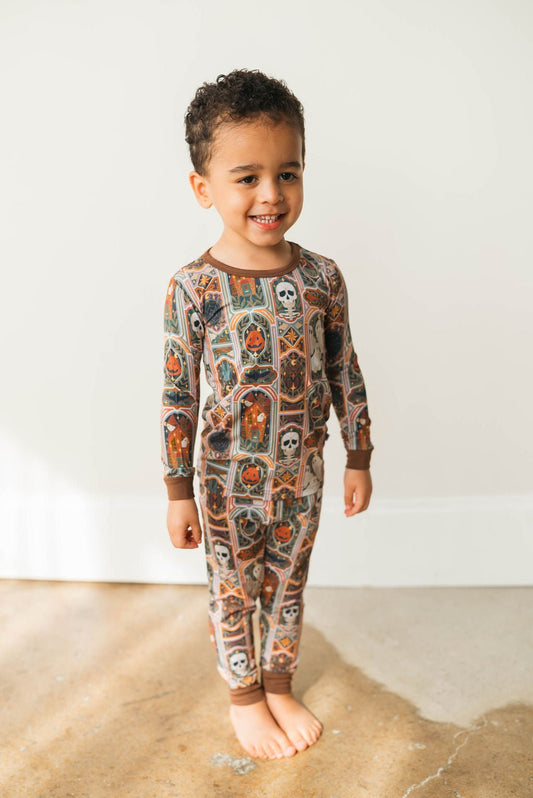 Wicked Panes Long Sleeve PJ's - Jammie Session
