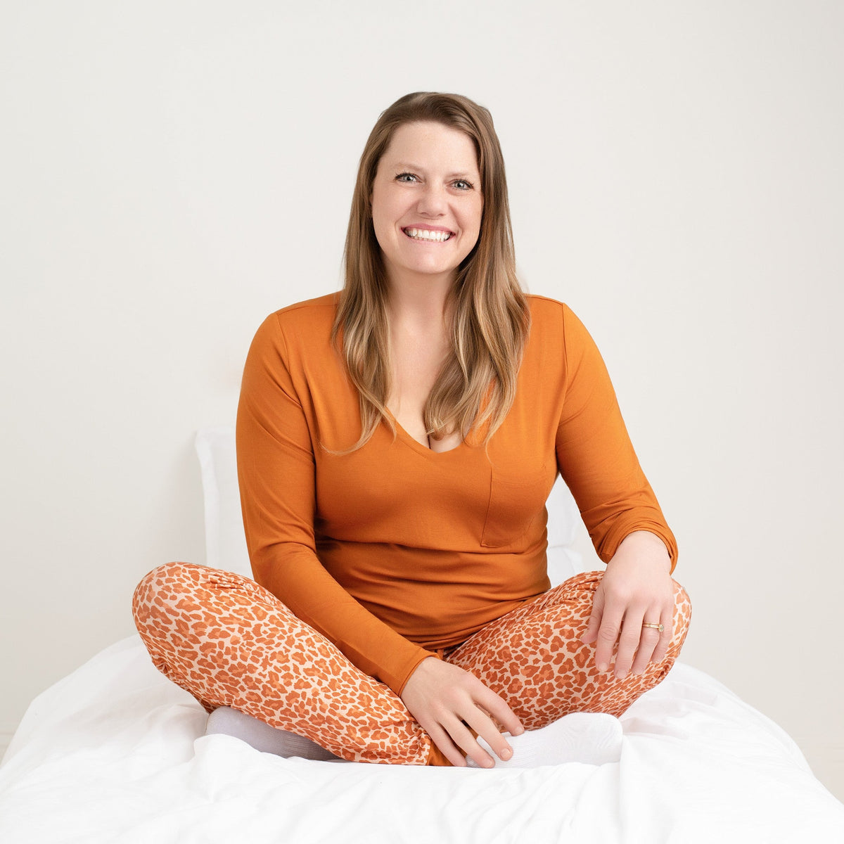 Wild One Women's Solid Long Sleeve Shirt - Jammie Session