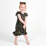 Wood You Be My Friend Big Kid Twirl Dress - Jammie Session