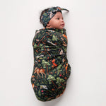 Wood You Be my Friend Breathable and Cozy Bamboo cotton Muslin Swaddle Blanket - Jammie Session
