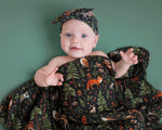Wood You Be my Friend Breathable and Cozy Bamboo cotton Muslin Swaddle Blanket - Jammie Session
