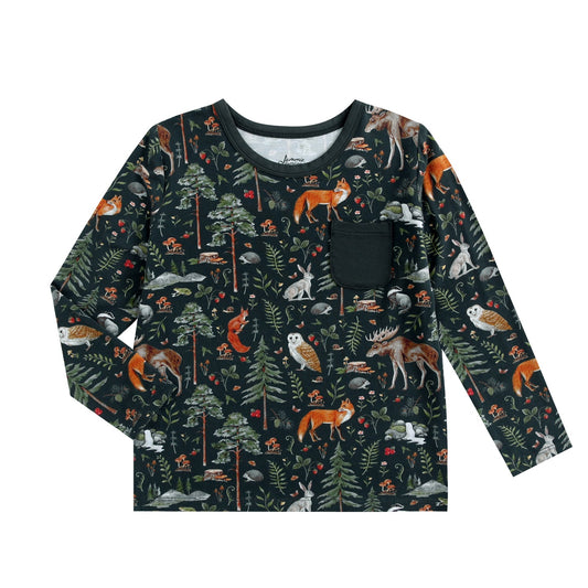 Wood you be my friend Kids' Long Sleeve T-shirt - Jammie Session