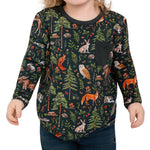 Wood you be my friend Kids' Long Sleeve T-shirt - Jammie Session