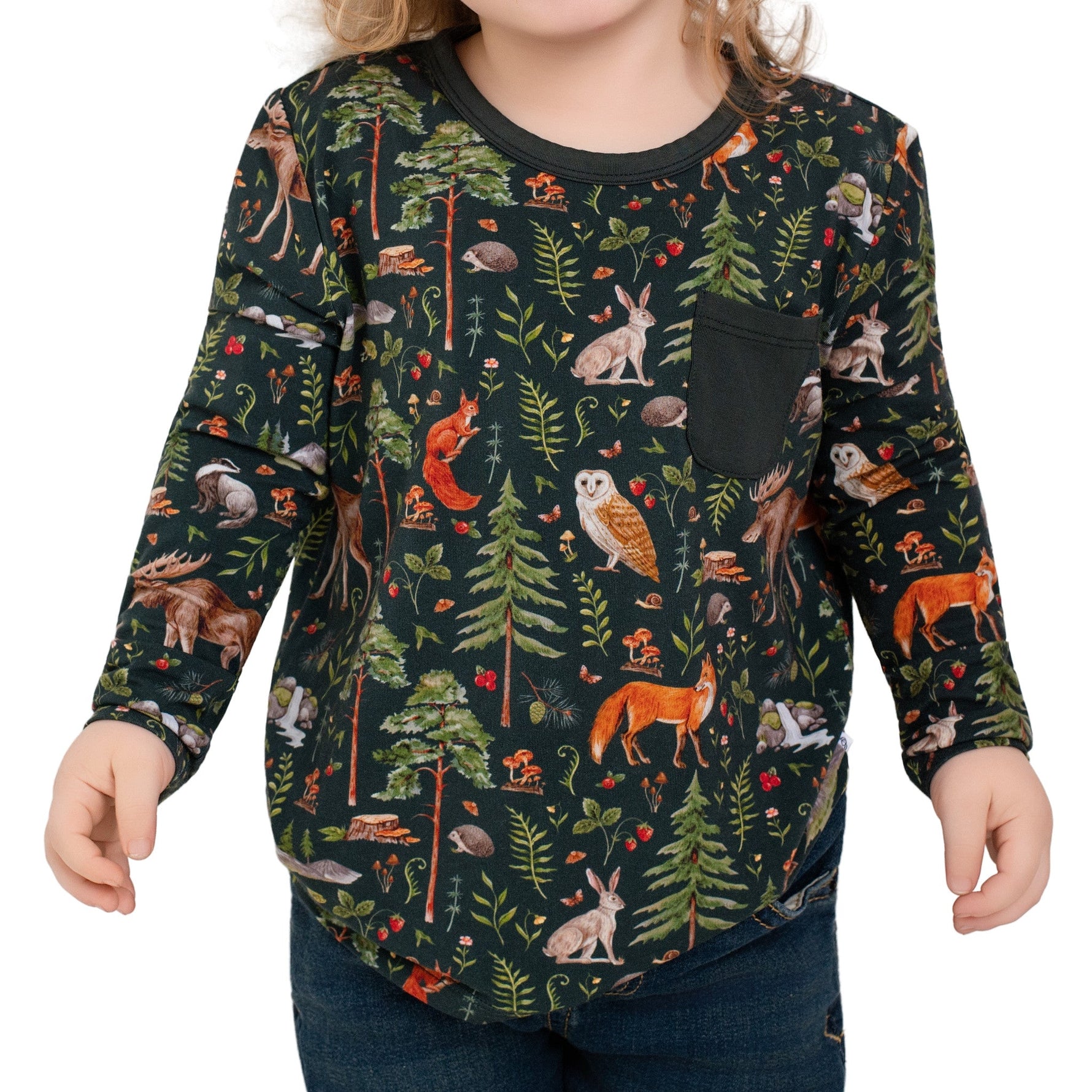 Wood you be my friend Kids' Long Sleeve T-shirt - Jammie Session