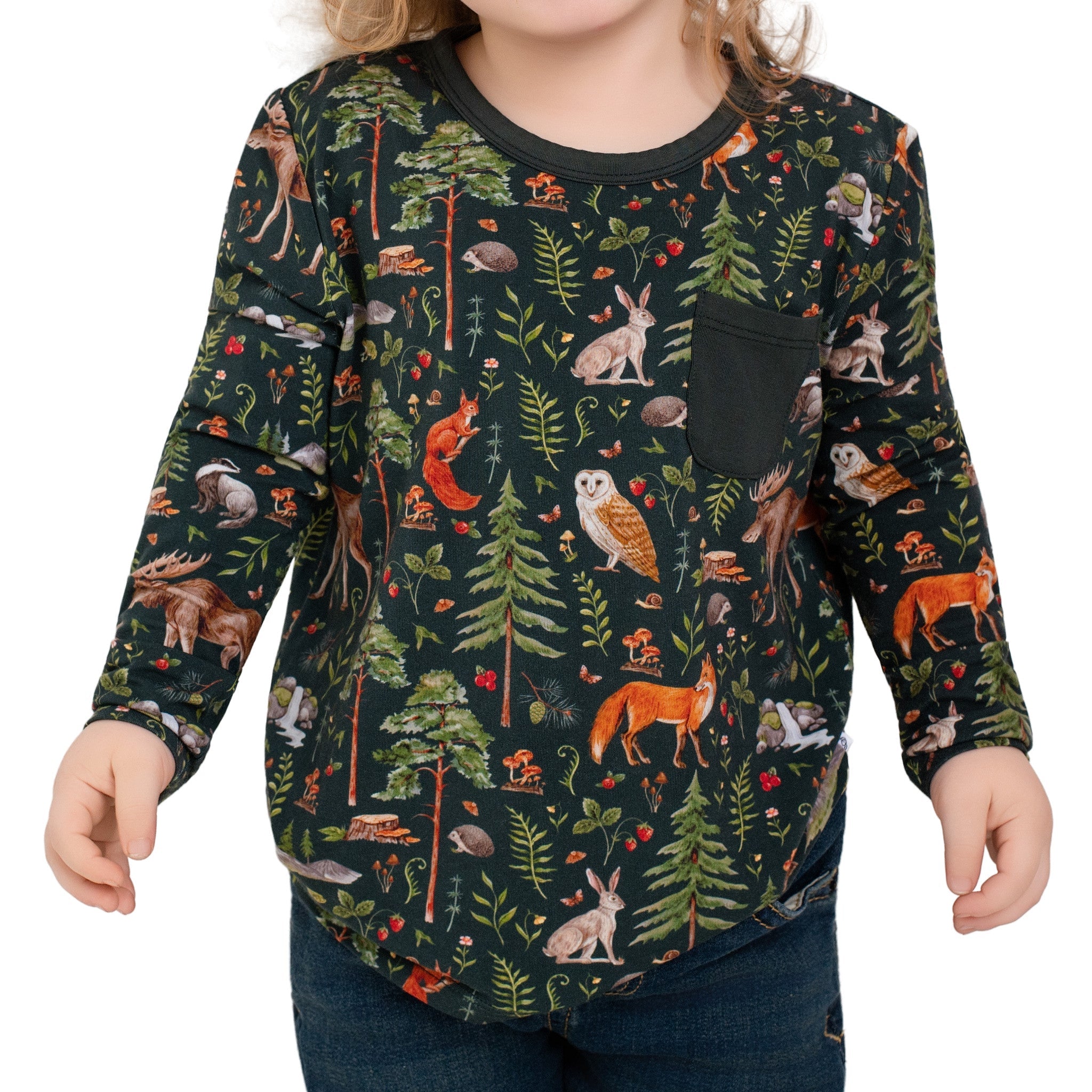 Wood you be my friend Kids' Long Sleeve T-shirt - Jammie Session