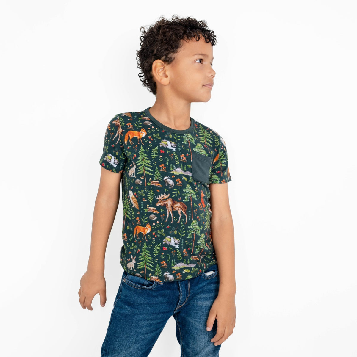 Wood You Be My Friend Kids' Short Sleeve T-shirt - Jammie Session