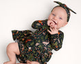 Load image into Gallery viewer, Wood you be my friend Long Sleeve Bodysuit Twirl Dress - Jammie Session
