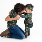 Wood You Be My Friend Ruffle Romper - Jammie Session