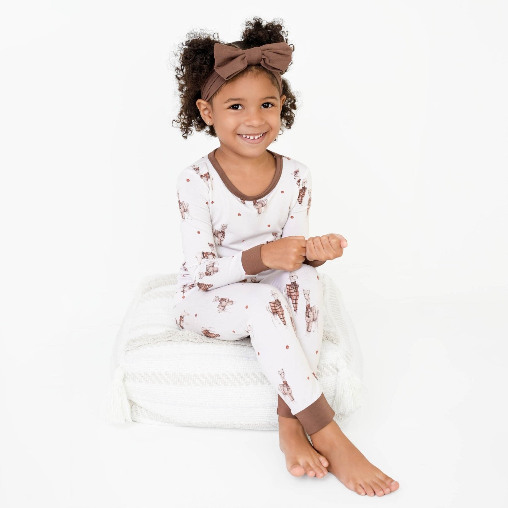 Wooly Sleepy TENCEL™ Modal Long Sleeve PJ's - Jammie Session