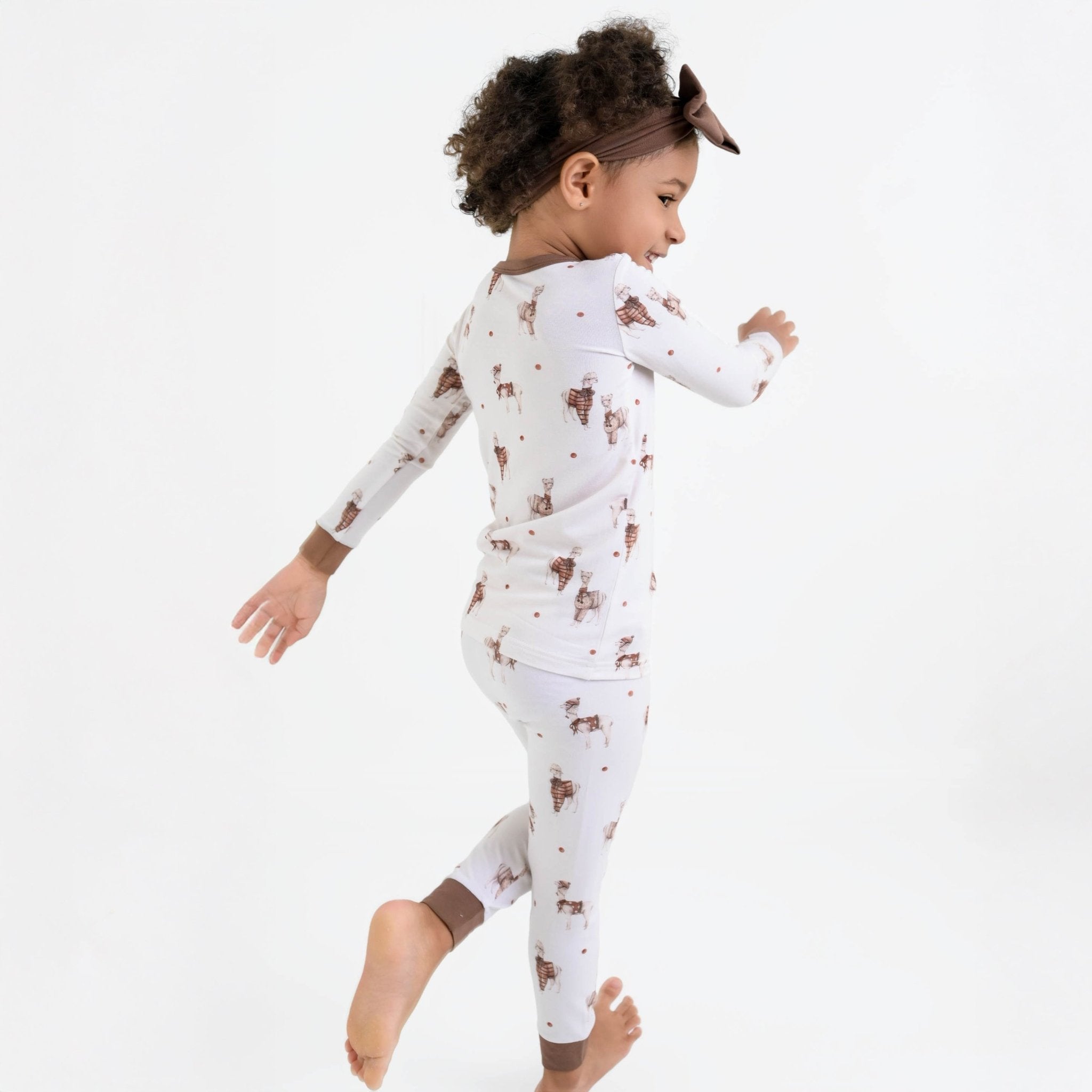Wooly Sleepy TENCEL™ Modal Long Sleeve PJ's - Jammie Session