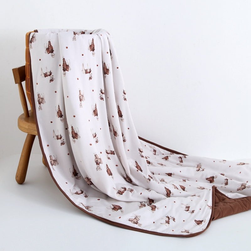 Wooly Sleepy TENCEL™ Modal Toddler Quilted Blanket - Jammie Session