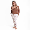 Load image into Gallery viewer, Wooly Sleepy TENCEL™ Modal Women's Jogger Pants - Jammie Session
