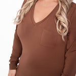 Wooly Sleepy TENCEL™ Modal Women's Long Sleeve Shirt - Jammie Session