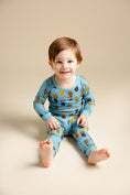 Load image into Gallery viewer, Caught In The Rain (Pineapple) Long Sleeve PJ's BDLJ

