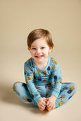 Load image into Gallery viewer, Caught In The Rain (Pineapple) Long Sleeve PJ's BDLJ
