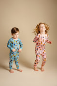Load image into Gallery viewer, Caught In The Rain (Pineapple) Long Sleeve PJ's BDLJ
