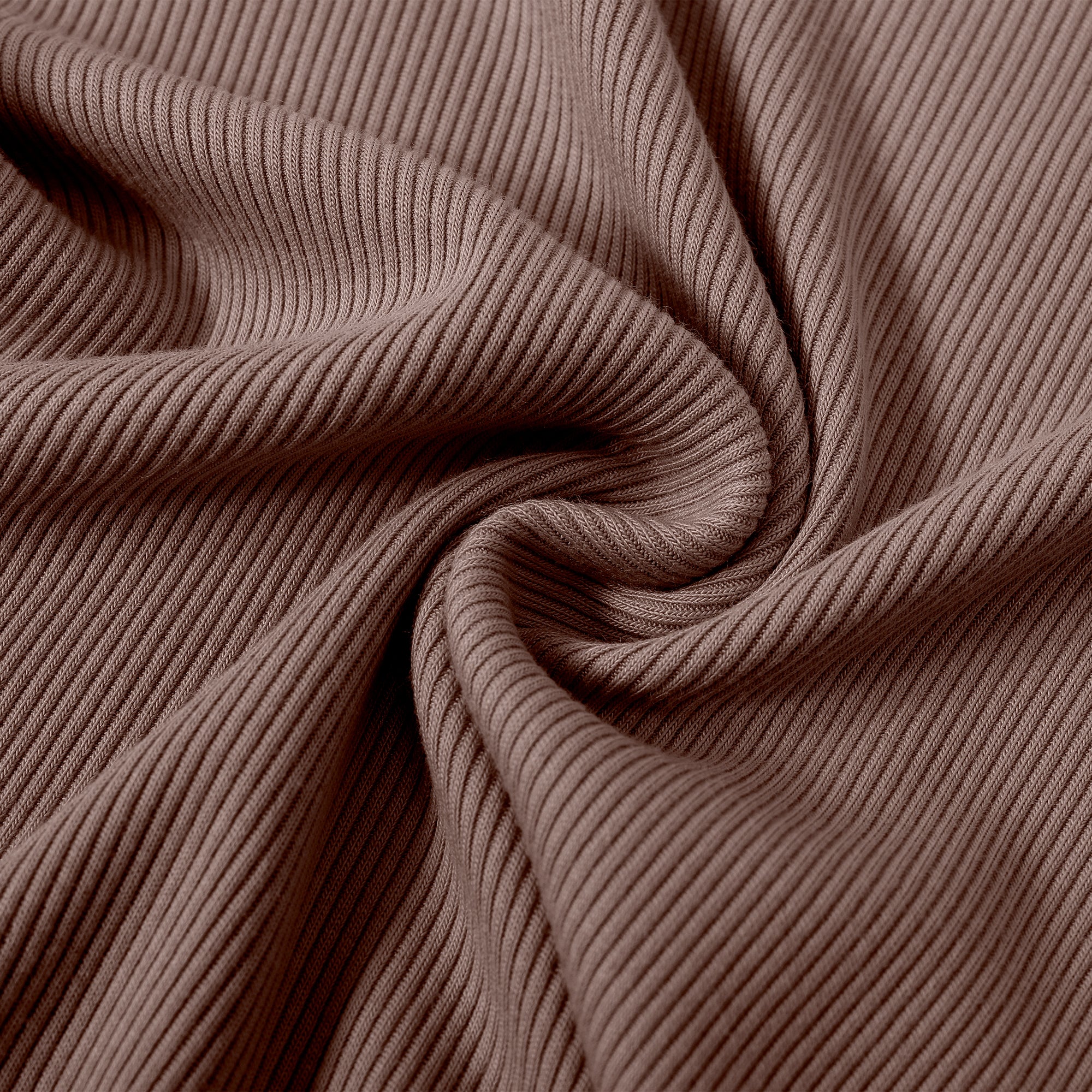 Hot Cocoa (Brown) Ribbed Short Set BDLJ