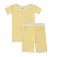 Load image into Gallery viewer, Lemon Meringue (Yellow) Ribbed Short Set BDLJ
