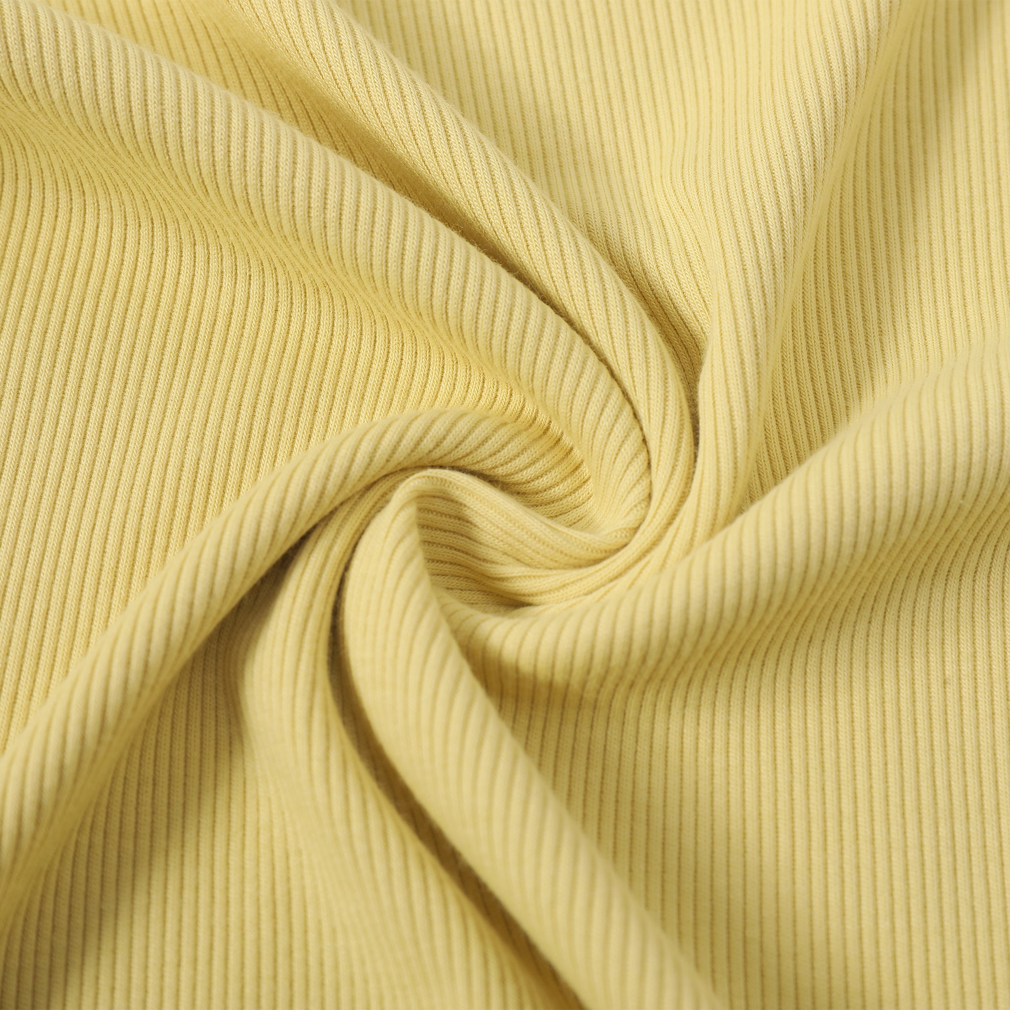 Lemon Meringue (Yellow) Ribbed Short Set BDLJ