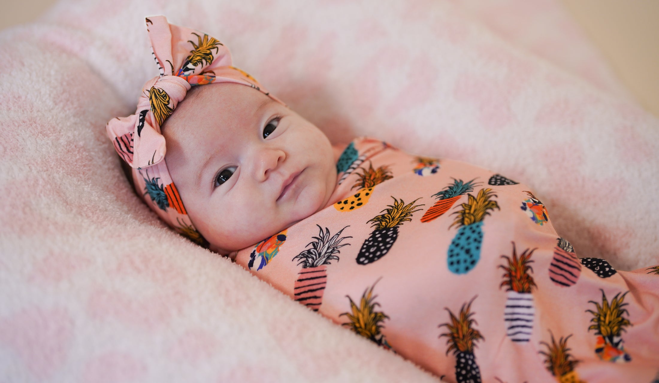 Pina Colada (Pineapple) Swaddle BDLJ