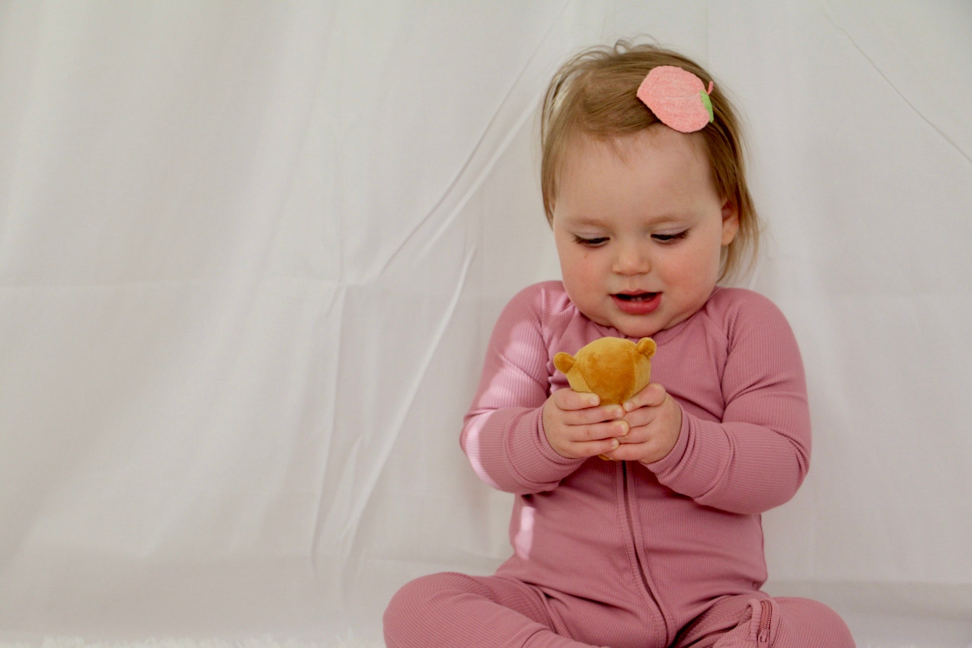 Cotton Candy (Pink) Ribbed Romper BDLJ - Jammie Session