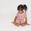 Load image into Gallery viewer, Cotton Candy (Pink) Ribbed Short Set BDLJ - Jammie Session
