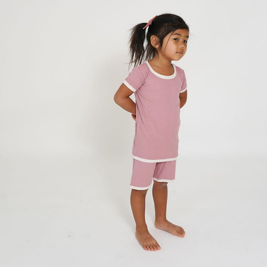 Cotton Candy (Pink) Ribbed Short Set BDLJ - Jammie Session