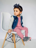 Load image into Gallery viewer, Cotton Candy (Pink) Ribbed Romper BDLJ
