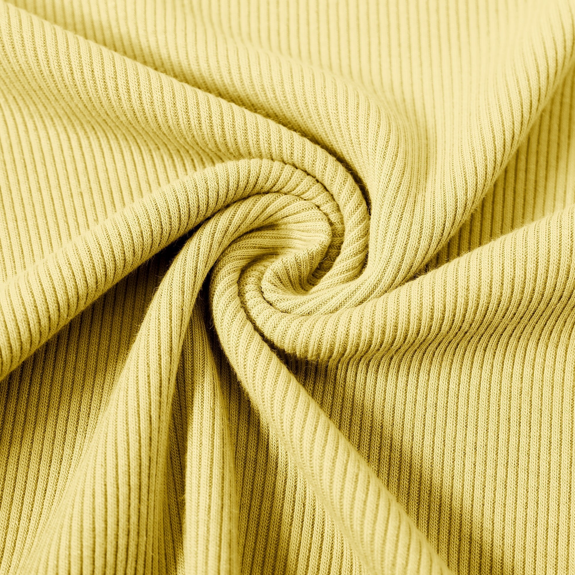Lemon Meringue (Yellow) Ribbed Long Sleeve PJ's BDLJ - Jammie Session